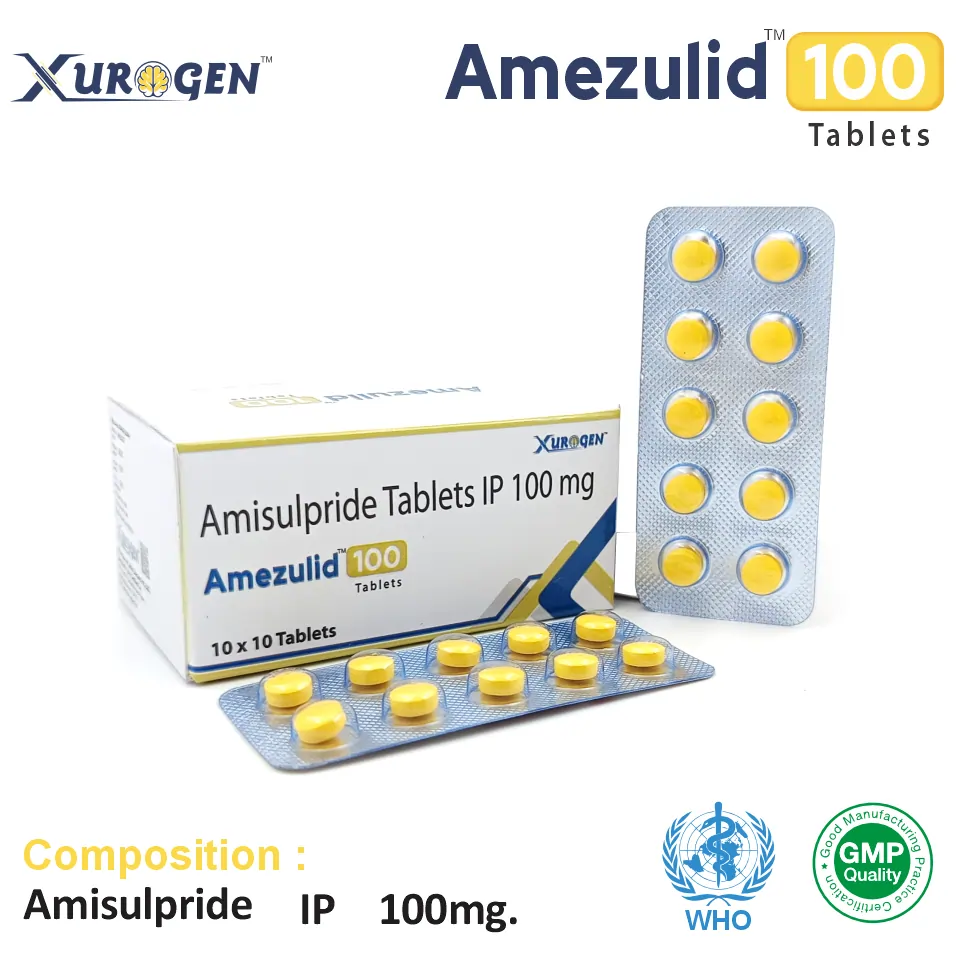 Amisulpride 100mg Tablet | Best Price for PCD Pharma Franchise in Neuro Care